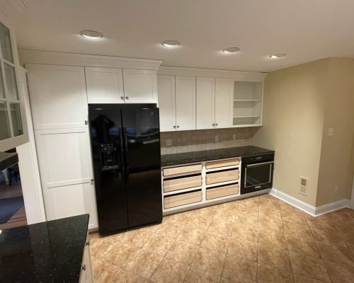 cabinet & kitchen painting (After)